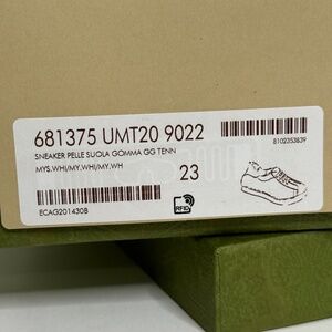 Gucci cream color toddler sneaker